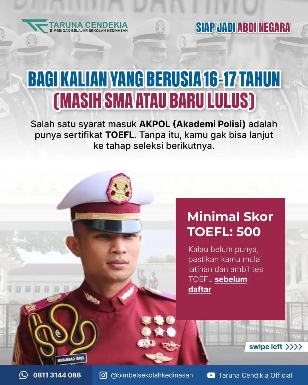 Masuk AKPOL Apakah Harus Bisa Bahasa Inggris? Ini Penjelasannya