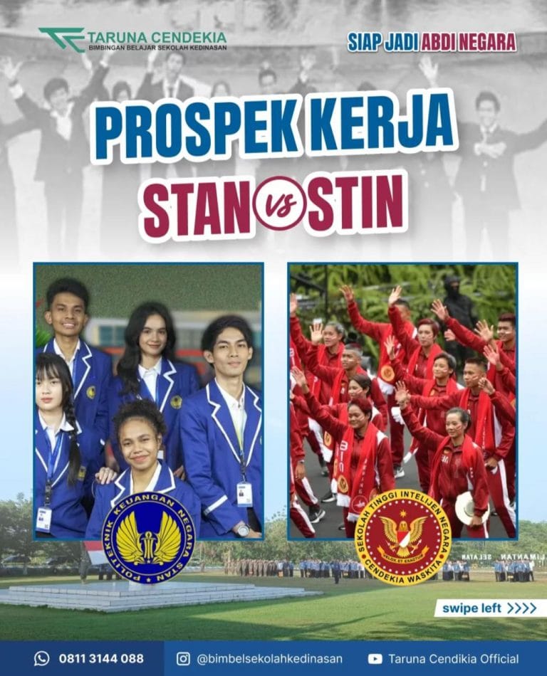 Kenali Perbedaan STIN dan STAN, Penting Sebelum Mendaftar