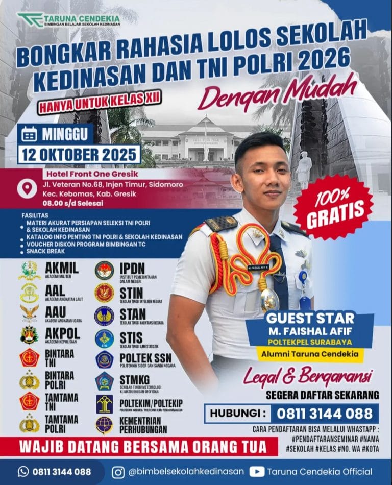 Tips Lolos Seleksi TNI Ampuh, Pelajari Dari Sekarang