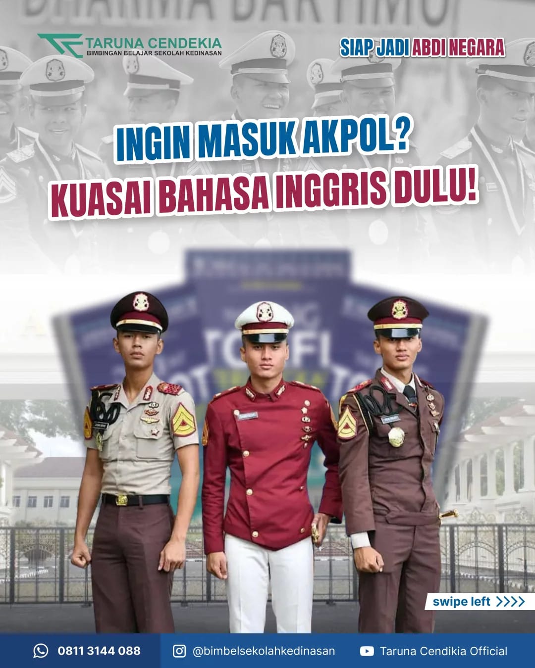 Masuk AKPOL Apakah Harus Bisa Bahasa Inggris? Ini Penjelasannya