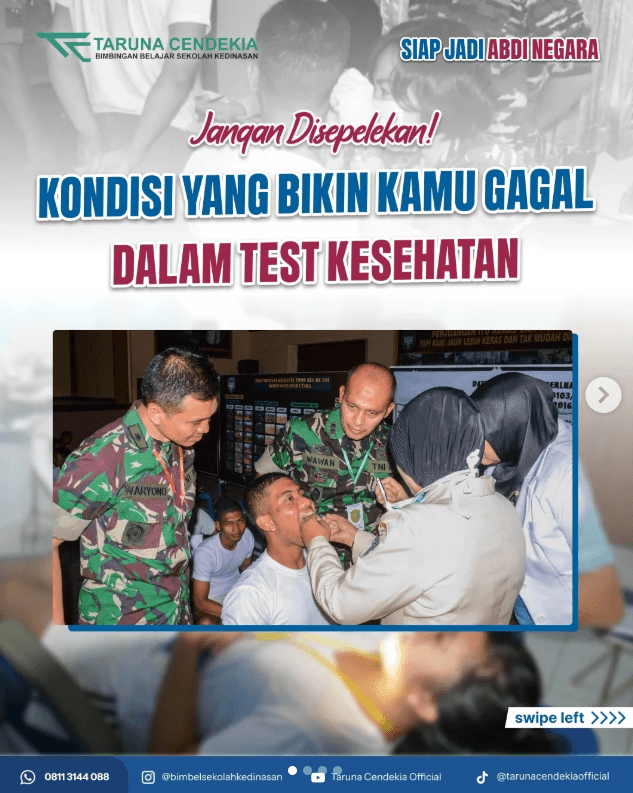 8 Kebiasaan Baik untuk Menjaga Tubuh Tetap Fit Ketika Tes Seleksi Masuk POLRI